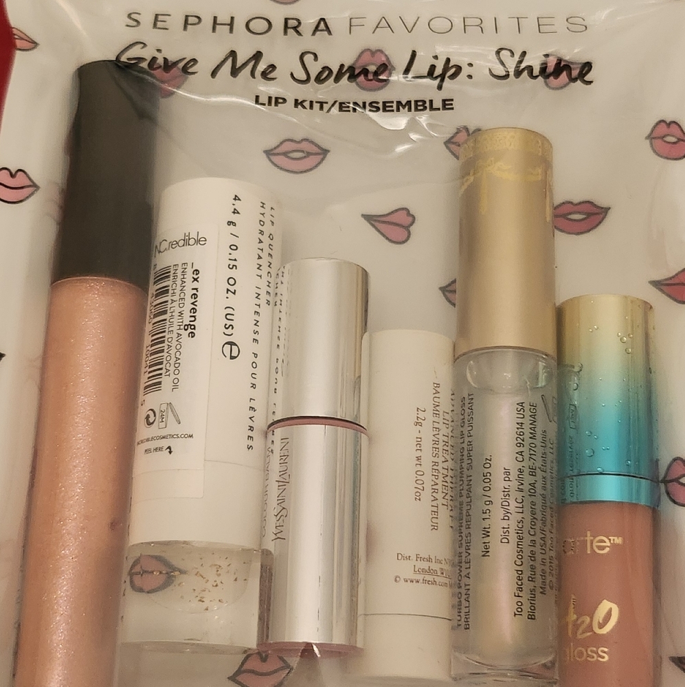 Sephora NIB lip set!!